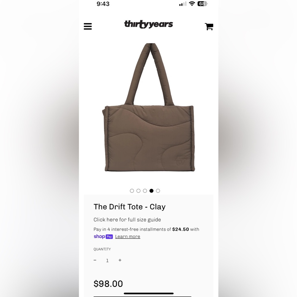 Thirty Years tote